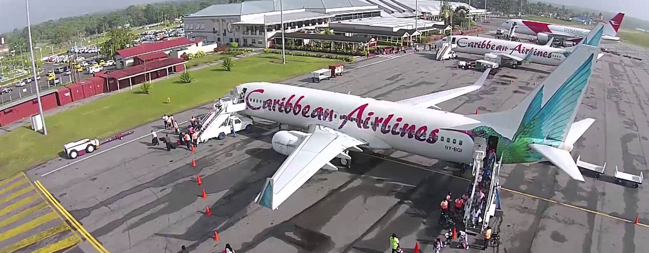 Guyana Airport Caribbean Airline